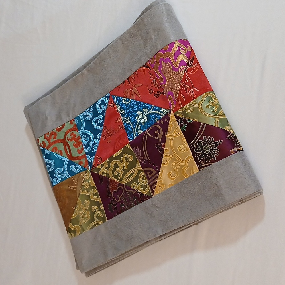 Colorful Patchwork Table Runner - Picture 3 of 7